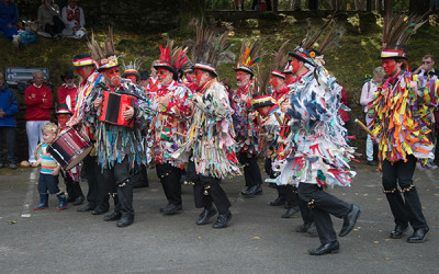 Super field trip to the Saddleworth Rushcart Festival